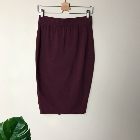 Charlotte Russe Dresses & Skirts - Charlotte Russe | Midi Skirt with Back Slit Medium